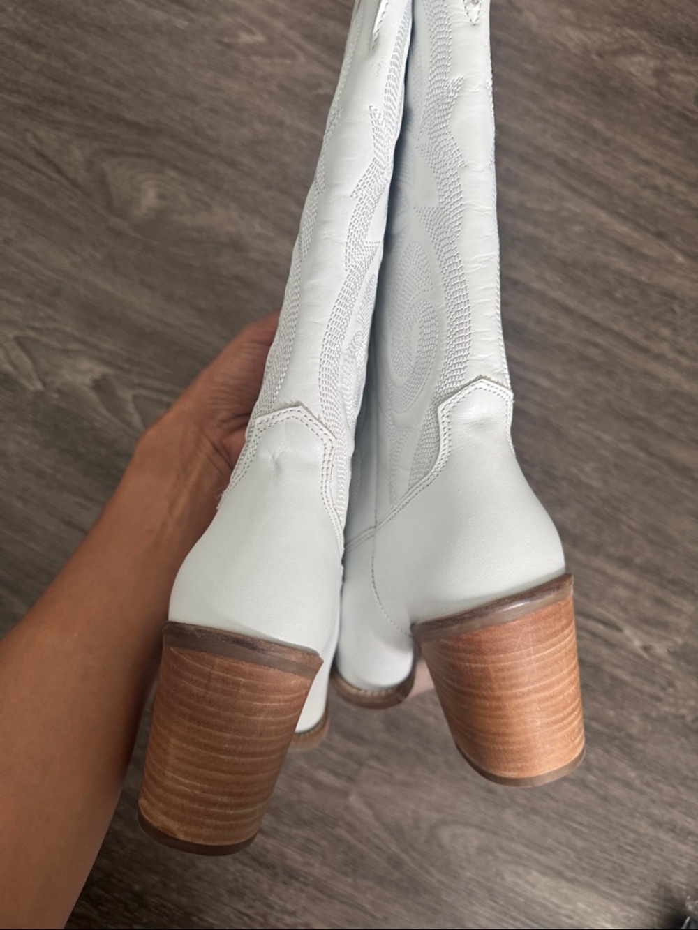 NWOB DINGO White Hensley Western Boot size 9M - Picture 10 of 14